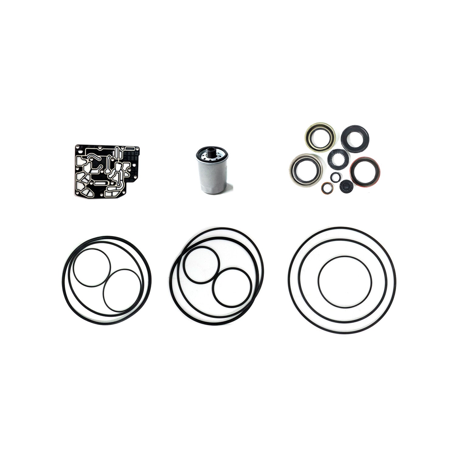 45RFE 6-Speed Transmissions Master Rebuild Kit w/Filter Friction Steel for Aspen