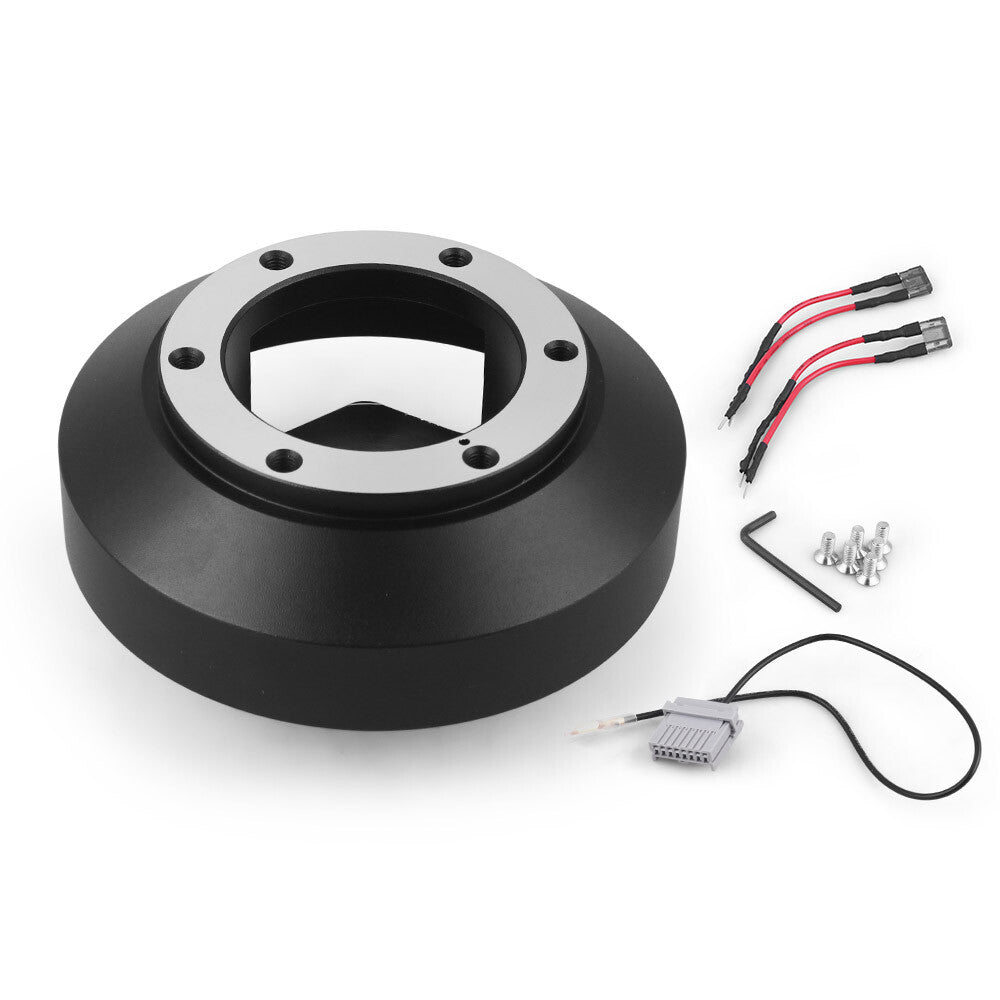 for Nissan 350Z 370Z G35 G37 SER SRK-141H Steering Wheel Short Hub Adapter Black