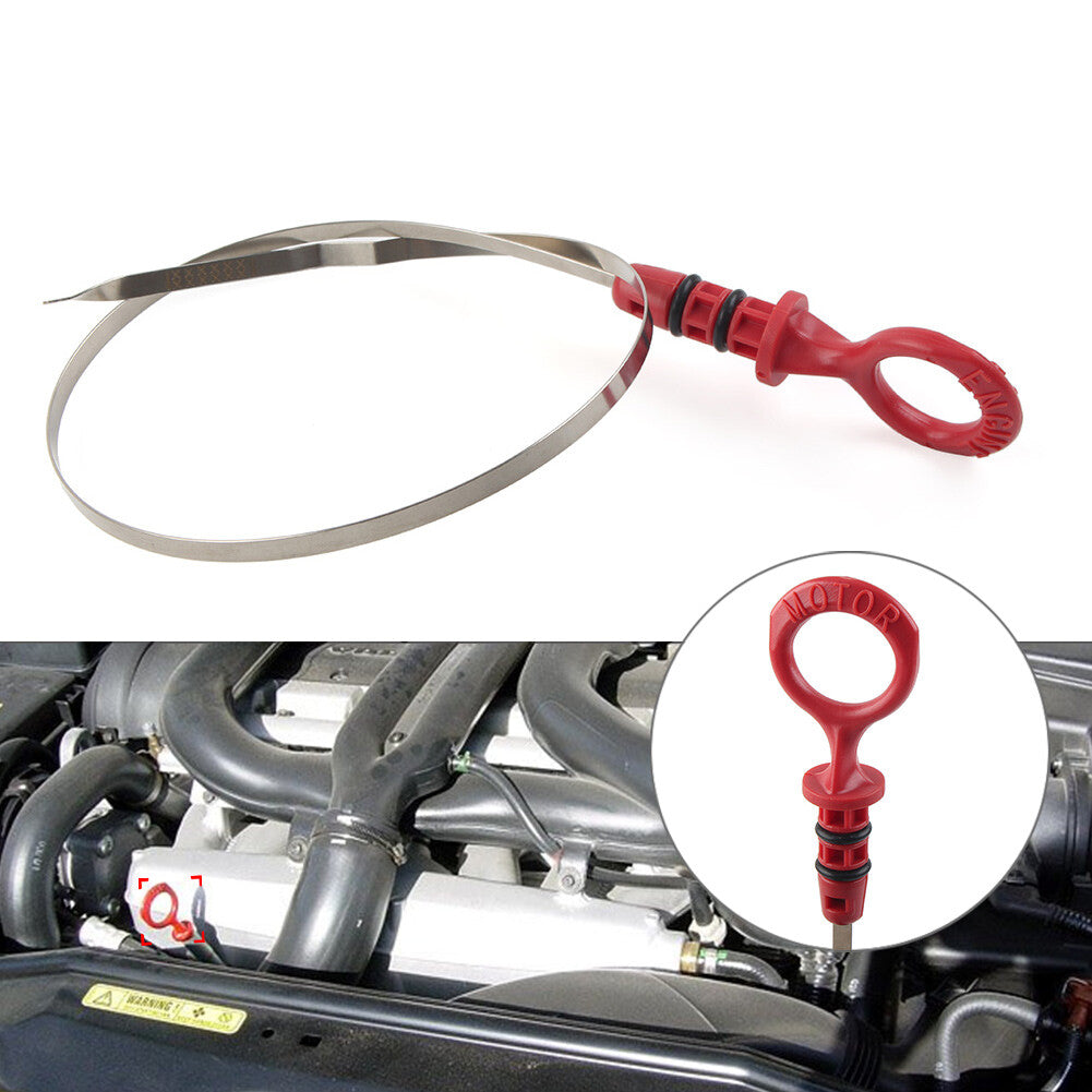 Engine Oil Dipstick for VOLVO S80 1998-2006 XC90 2003-2006 30731177 gm Red
