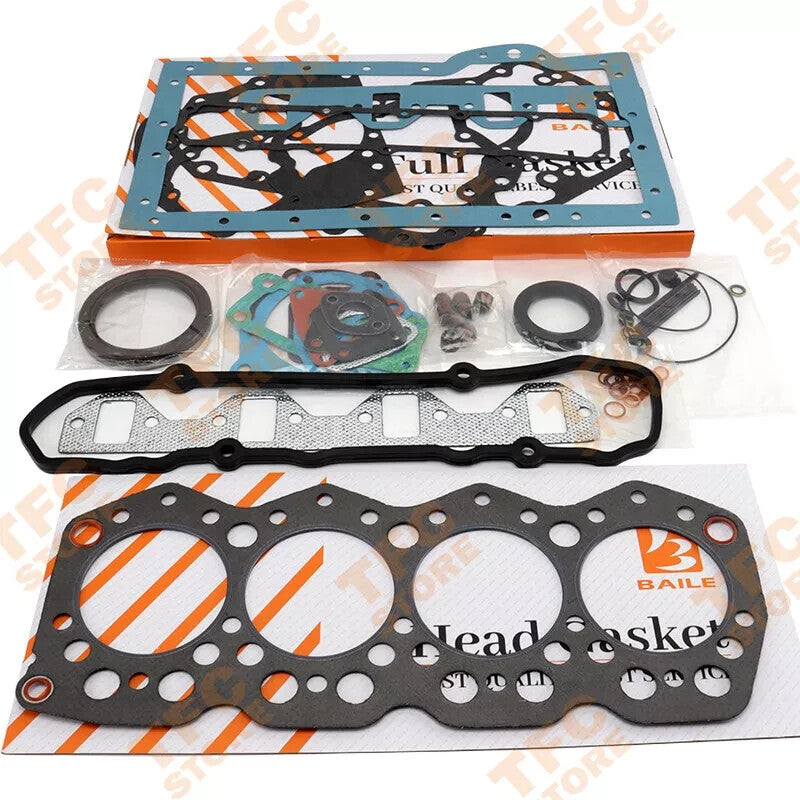 Full Gasket Set Kit for Mitsubishi S4E2 Engine With Cylinder Head Gasket