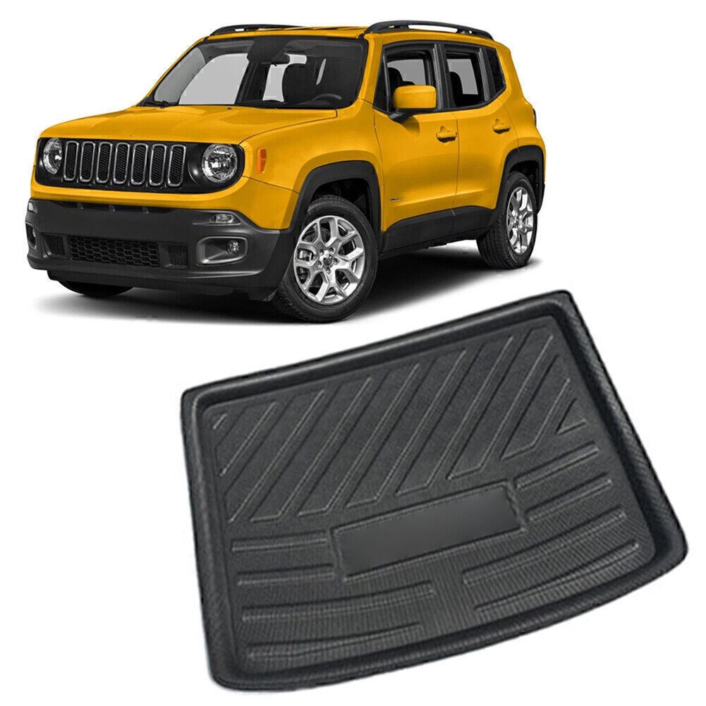 Car Cargo Liner Boot Tray Rear Trunk Cover Floor Pad for Jeep Renegade 2014-2019
