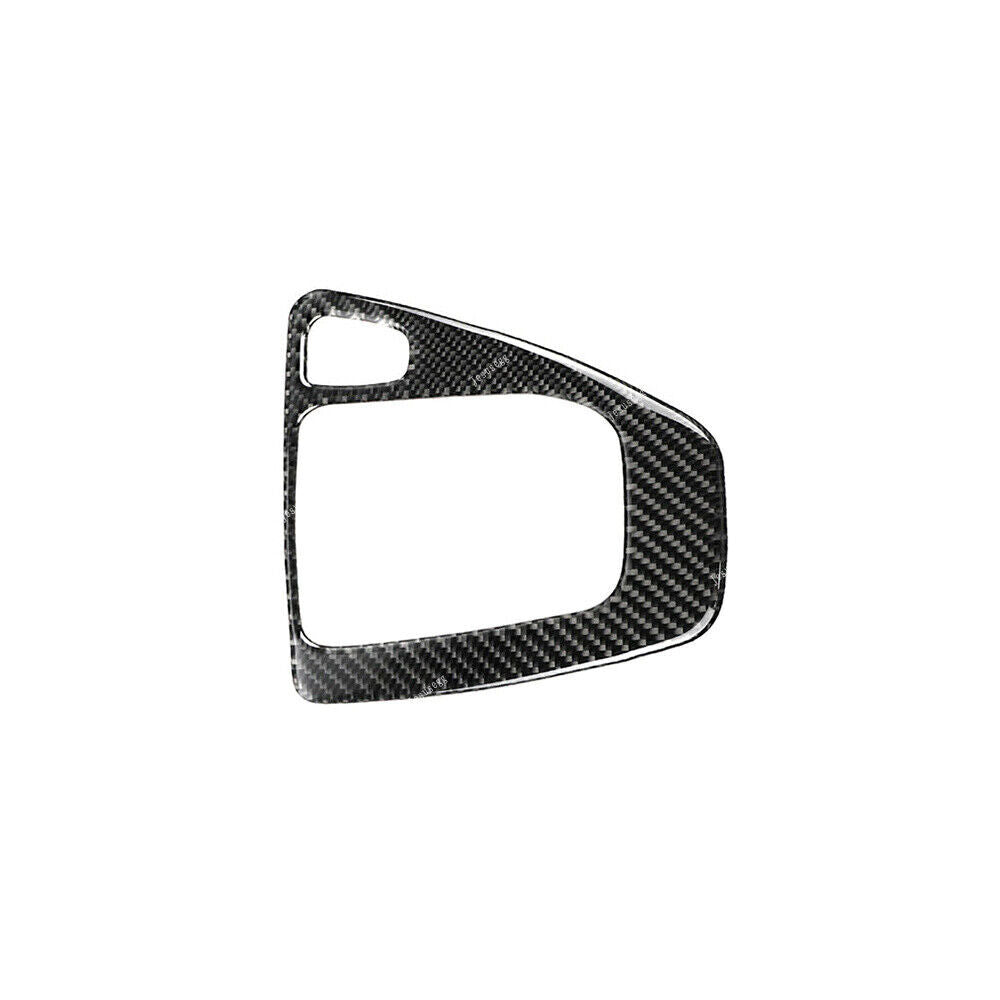 Carbon Fiber Style Gear Shift Panel Stripe Cover Trim for BMW E90 E92 2005-2012