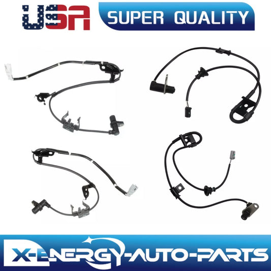 4 ABS Wheel Speed Sensor Front Rear Right  Left Fit for Toyota Highlander 01-03 AWD