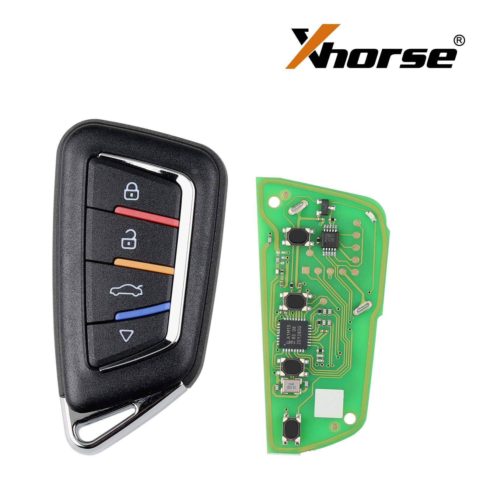 Universal for Smart Remote Key Style 4 Buttons XSKF30EN For VVDI Key Tool HK