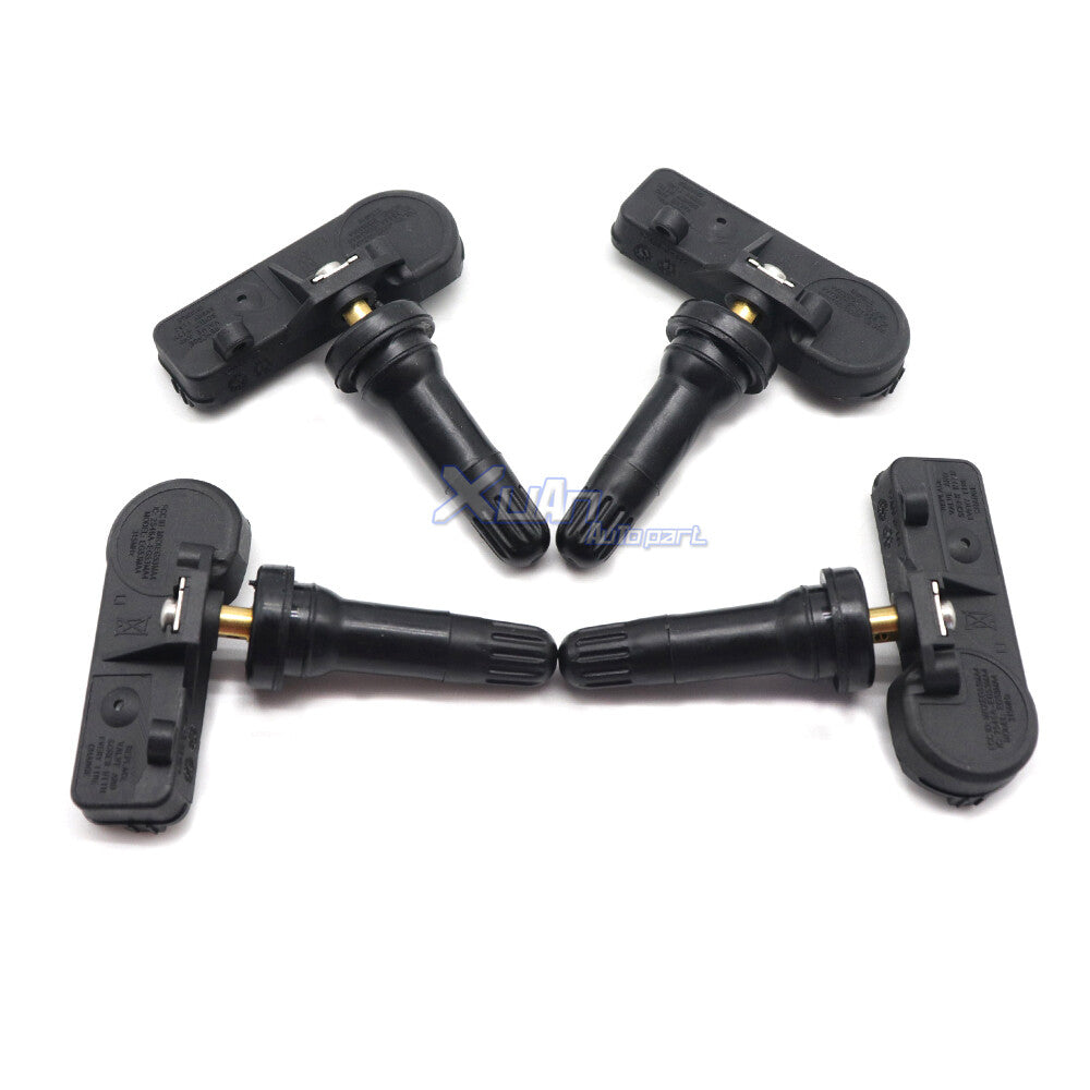 315MHz for Chevrolet for GMC and for Buick 4-piece kit for universal TPMS tire pressure monitoring sensors.