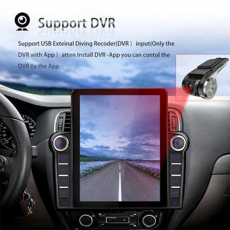 9.5 Android 10.0 1GB+16GB HD Touch Screen Car Stereo Radio GPS For Android/IOS
