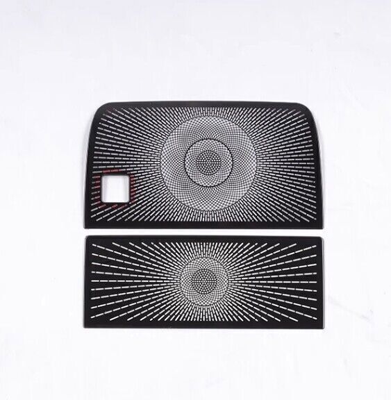 2P for Mazda CX-50 23-25 Black Steel Roof Reading Light Speaker Panel Cover Trim