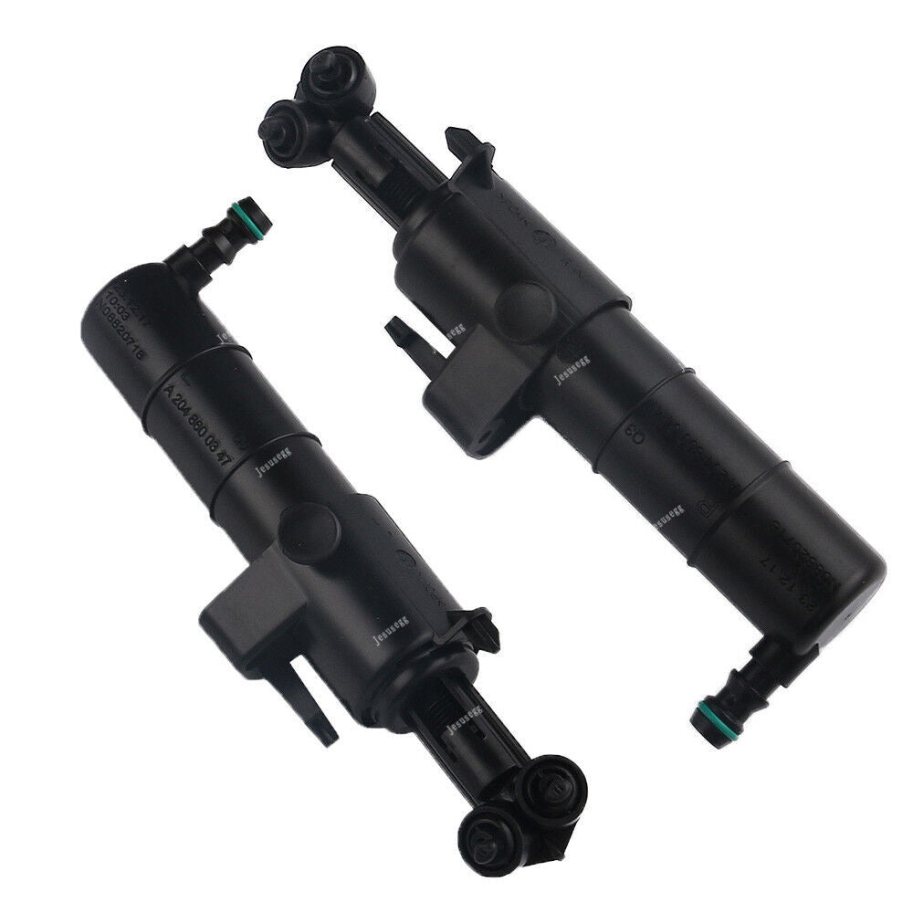 Pair L+R Headlight Washer Nozzle Pump Fit for Mercedes-Benz W204 C-class 08-10