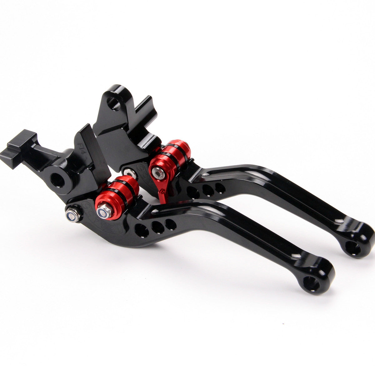 CNC Brake Clutch Levers For RS4 125 2011-2016 Aluminum Anodized black