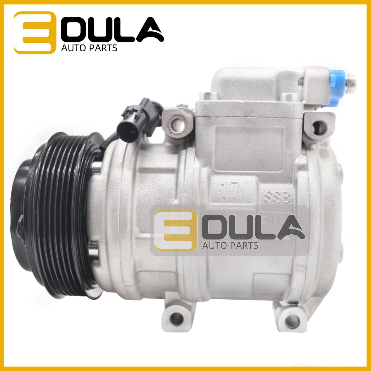AC compressor with clutch suitable for Ssangyong Rodius 2.7 Xdi and Rexton 2.7 Xdi (04-07-)