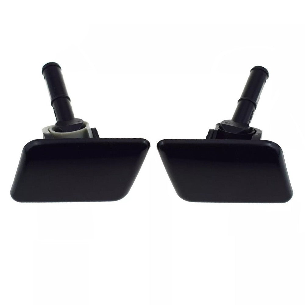 2Pcs Headlight Washer Nozzle Cap Left Right Unpainted for I40 2011-2015
