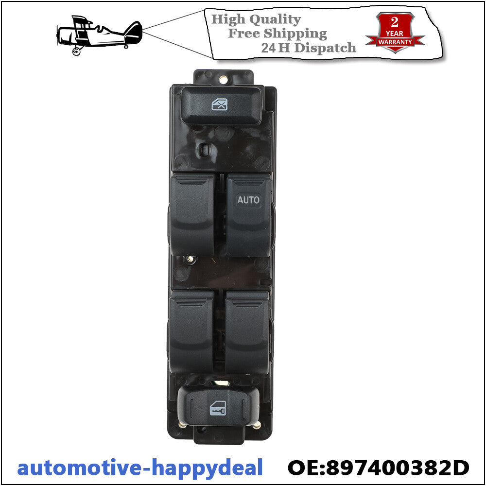 Right ELECTRIC POWER WINDOW MAIN MASTER CONTROL SWITCH for ISUZU D-MAX 2003-2011
