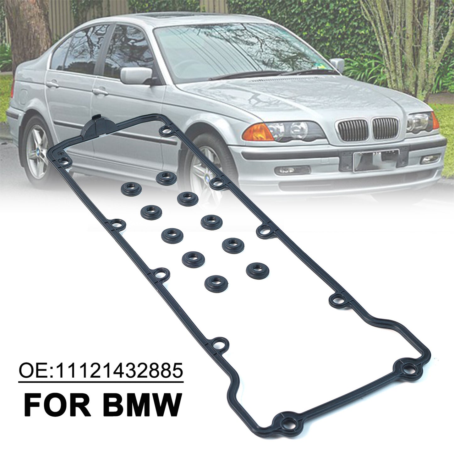 for BMW E34 E36 E46 Z3 316i 318i 518i 318Ci 316Ci 1993-2006 Valve Cover Gasket
