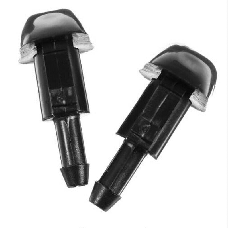2 Pcs Front Windshield Washer Fluid Spray Jet Nozzles Set for Hyundai Vehicle