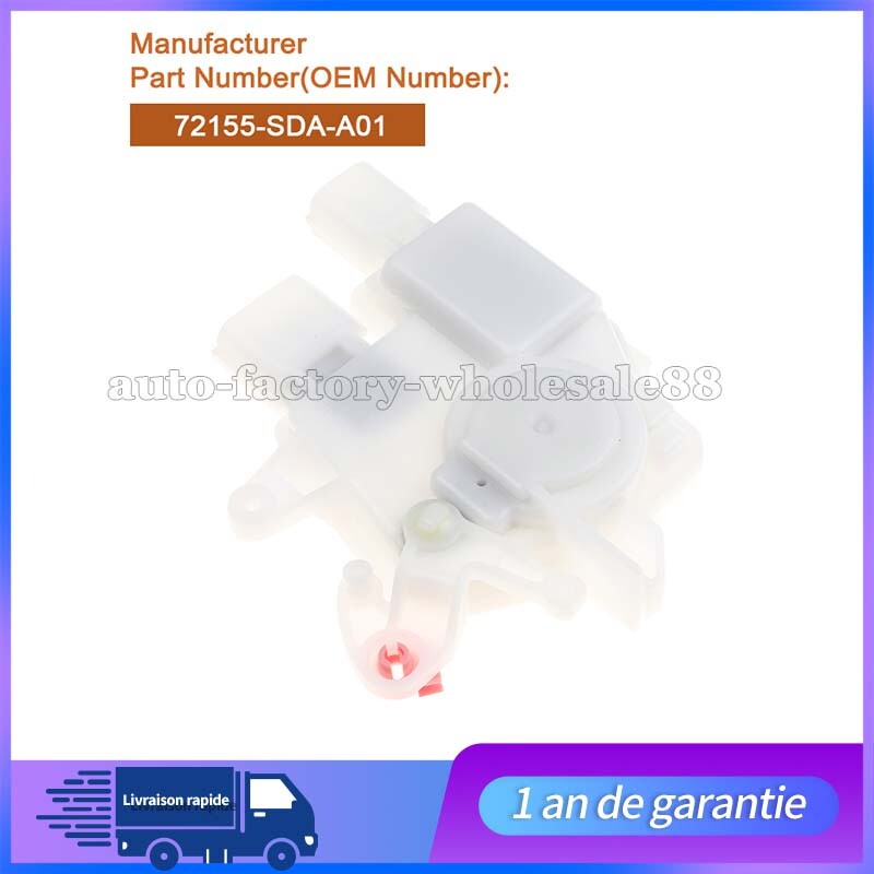 SERRURE DE PORTE ACTIONNEU AVANT ARRIERE GAUCHE Pour for HONDA ACCORD VII NEUF