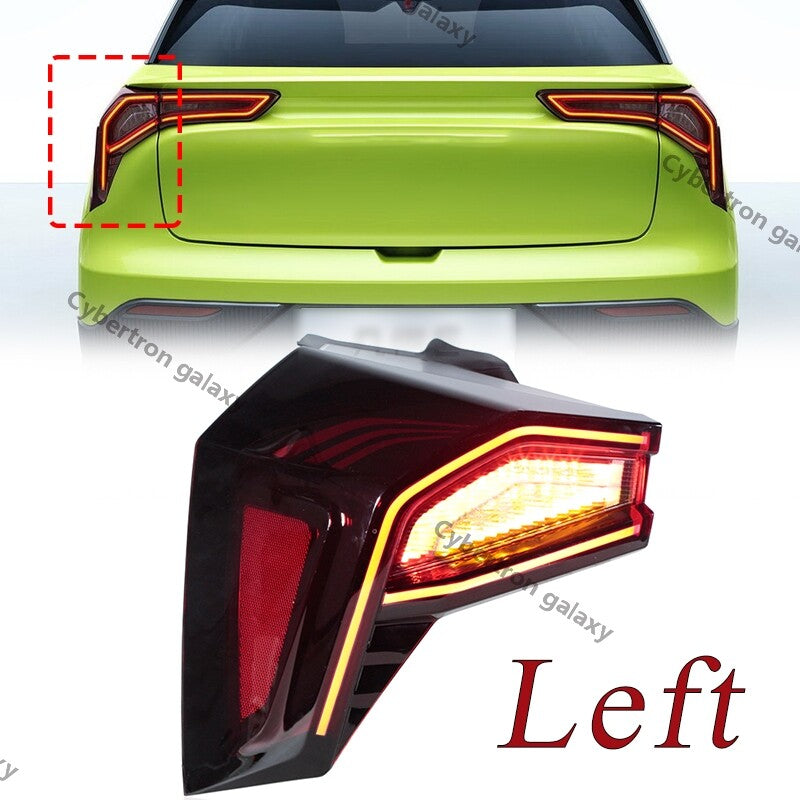 Left Side LED Tail Light Turn Signal Light for Geely Geometry E 2022-2024