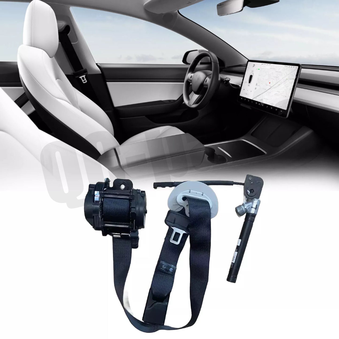 Front Left Seatbelt Retractor Pretensioner Replace For 2021-23 for Tesla for Model Y