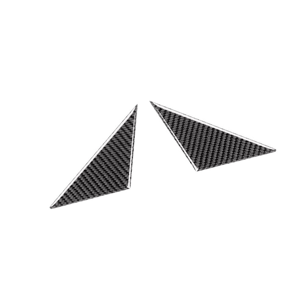 Carbon Fiber A-Pillar Triangle Trim for Porsche Taycan 2019-2022
