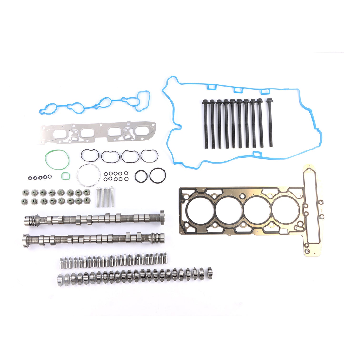 Camshaft Lifters Rockers Head Gaskets Kit for Chevrolet Impala for GMC Terrain 2.4L