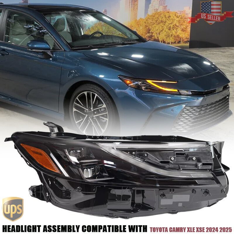 DUAL LED Headlight Assy 81110-AQ040 For 2024-2025 for Toyota for Camry XSE XLE Passenger