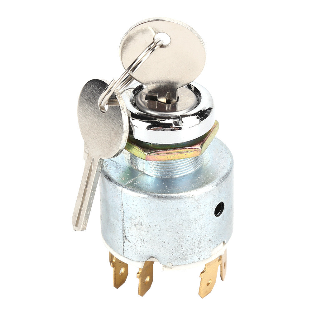 12V Ignition Switch With 2 Keys Universal Accessory For Boat Car Lawnmower DON