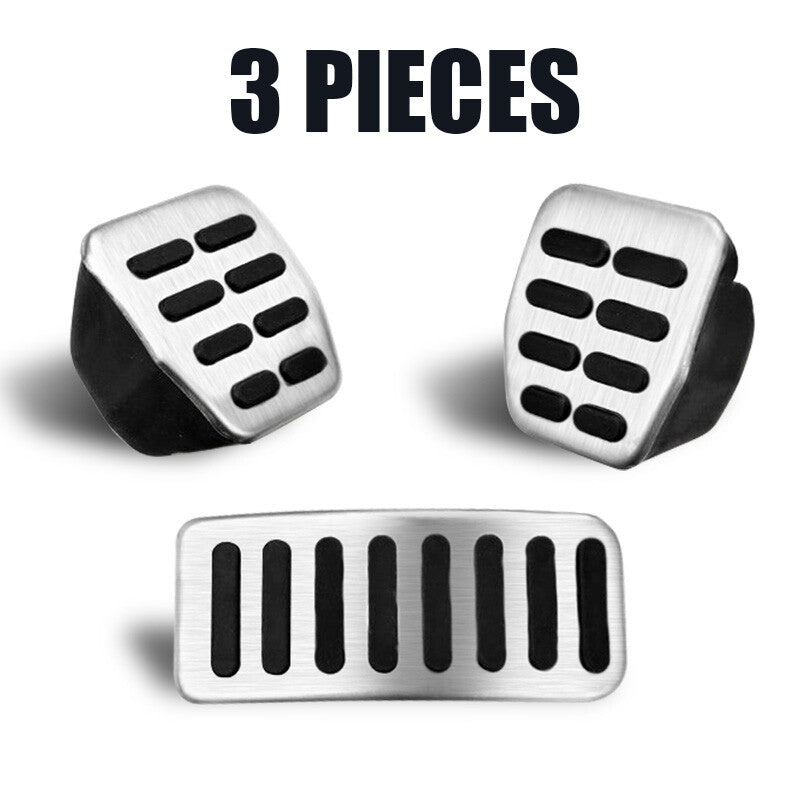 3pcs Clutch Gas Brake Foot Pedal Cover for VW for Bora for Golf MK3 MK4 Vento Lupo Polo