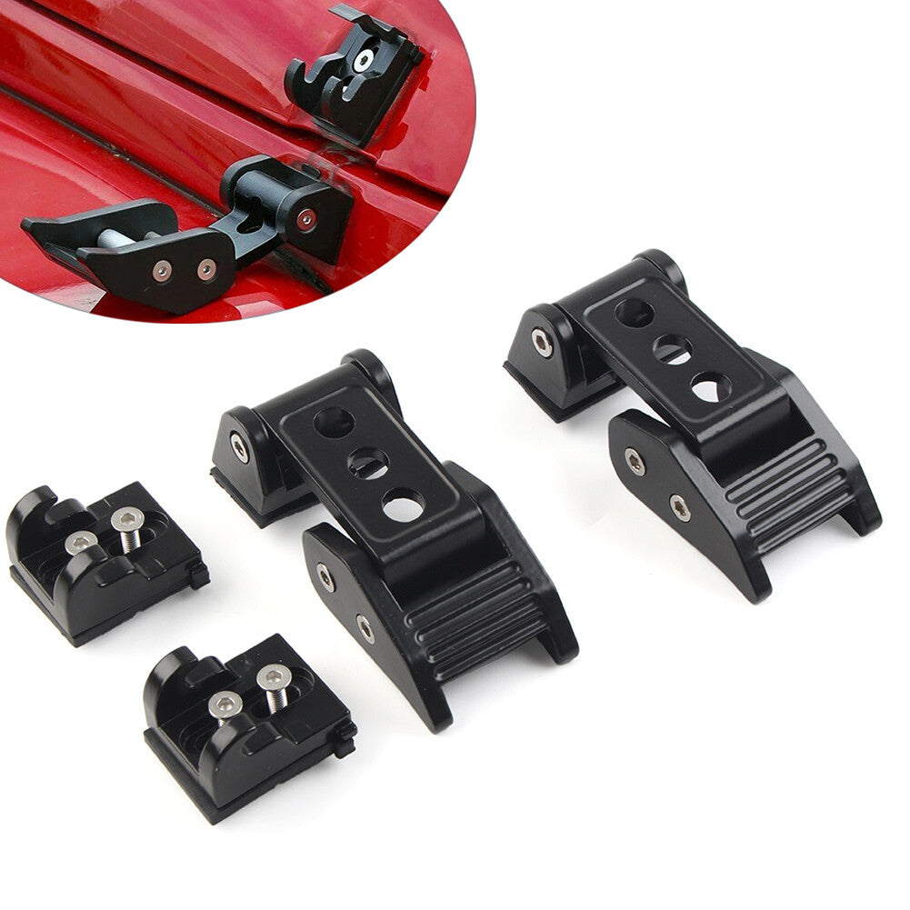 Engine Lock Hood Latches Catch Car Fit for Jeep for Wrangler JK 2007-2017 Aluminum Alloy