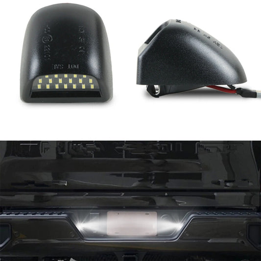 White Car-Styling Number Lamp 12V LED License Plate Light for Chevrolet Silverad