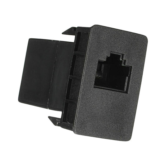 RJ45 UHF Radio Switch Panel Dash Socket Black fit for Toyota Prado Hilux Landcruiser