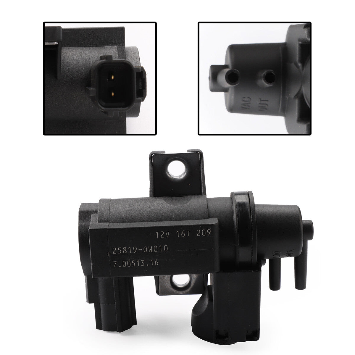 25819-0W010 Turbo Boost Pressure Valve Solenoid for LEXUS NX200T NX300 RC200T