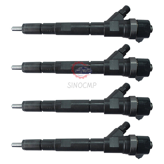 4PC Diesel Fuel Injectors 338004A150 0445110186 for Hyundai Starex for Kia Sorento