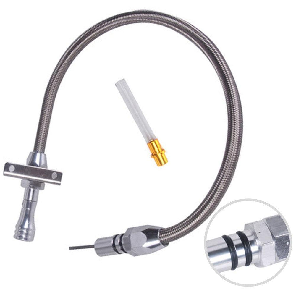 for Chevy 700R4 700 for Tranny SBC BBC Flexible Stainless Transmission Dipstick