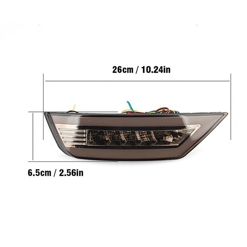 2× Für for Ford Focus 09-13 Hinten Stoßstange Heckleuchten Rückleuchte Links+Rechts