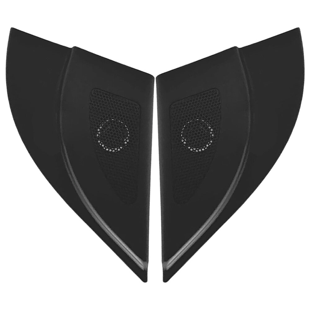 2x Front Left Right Tweeter Speaker Cover Black Fits For Accent 2012-2017