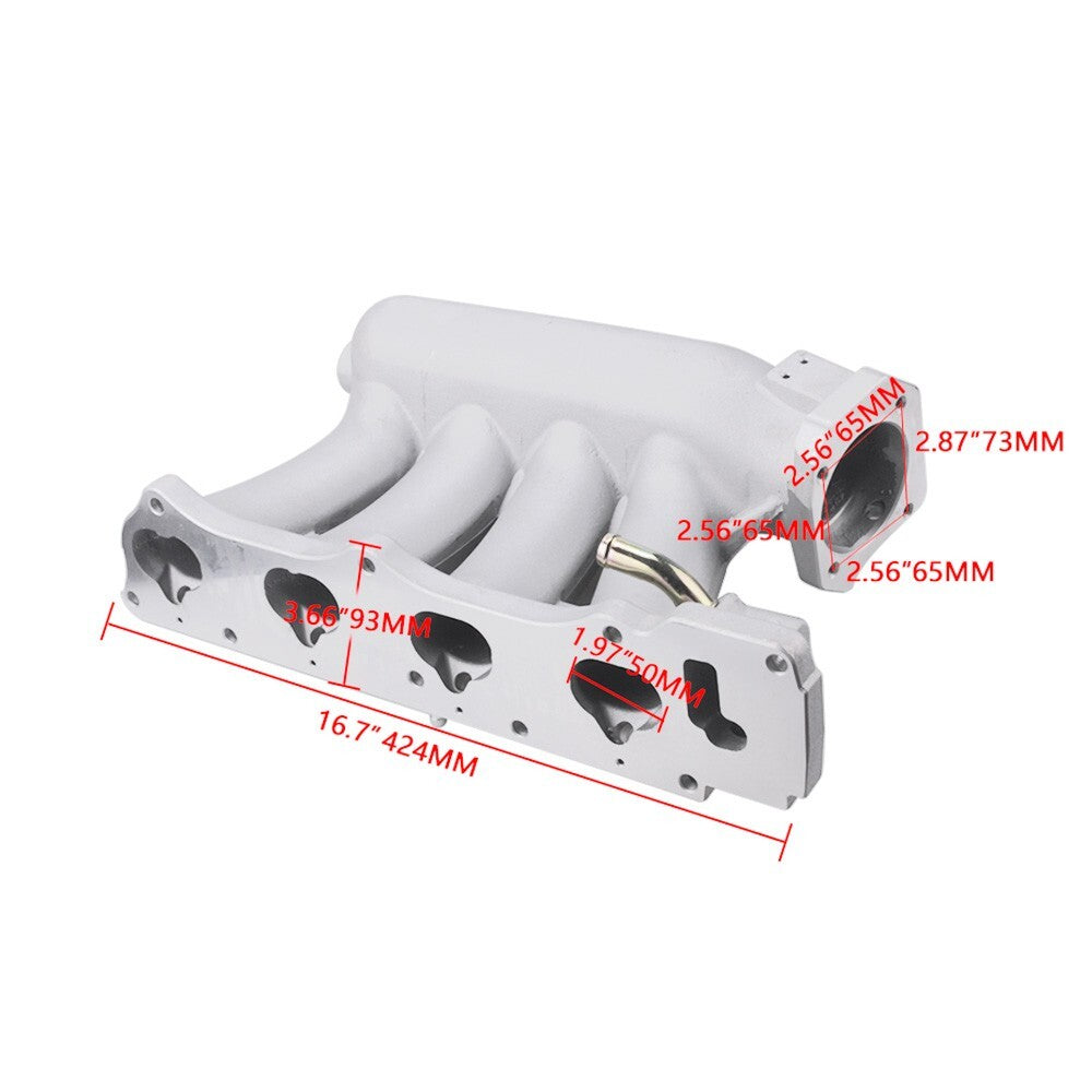 K-Series Intake Manifold+70MM Throttle Body for Honda for Acura K20 K24 K24A2 K20Z3