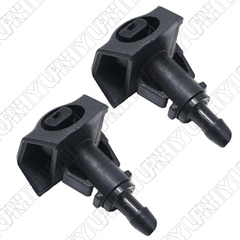 2Pcs Windshield Washer Nozzle for Nissan Versa 2009-2012 28931-ZW80A 28931ZW80A