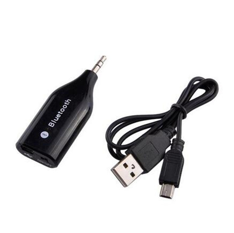 Car Stereo Audio Speaker Music Receiver Adapter Wireless 3.0 Bluetooth 3.5mm AUX