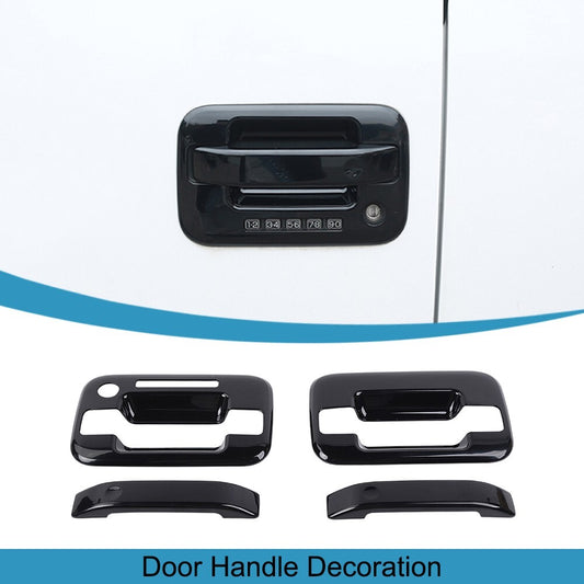 Exterior Outer Door Handle Bowl Cover Trim for Ford F150 2009-2014 2-Door