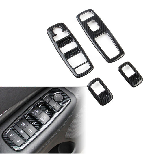 for Dodge Durango 2014-2021 Glass Lift Frame Carbon Fiber Modification