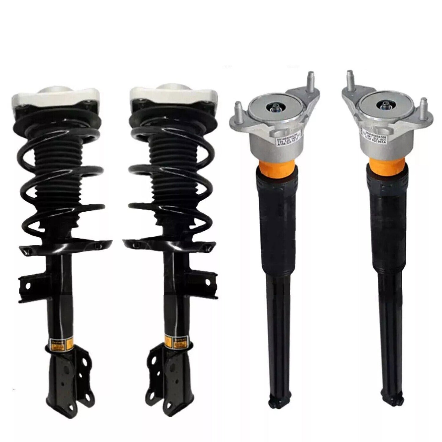 2-piece front shock absorber strut Assys EDC Fit for BMW F01 F02 550i 750i 07-15