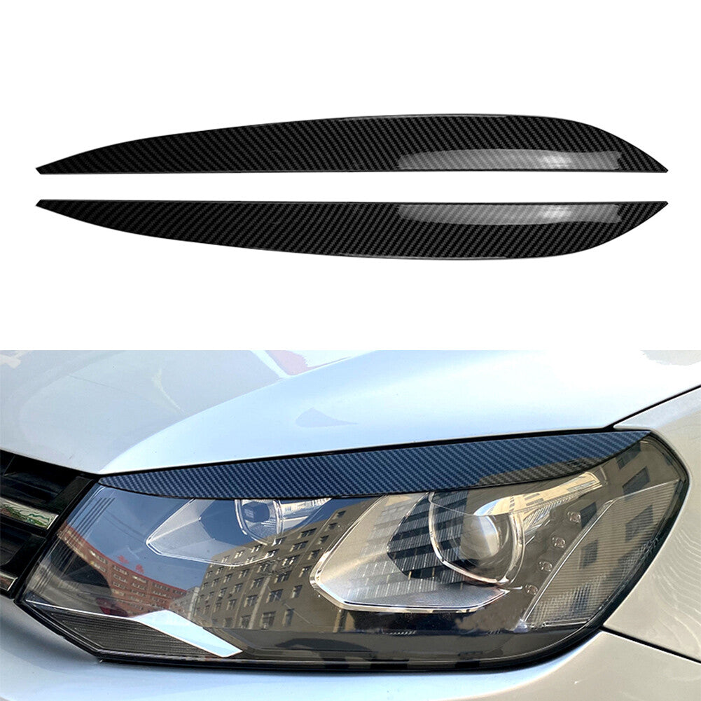 Front Headlight Eyelid Trim Cover For 2010-2018 2011 2012 2013 14 15 for VW Touareg