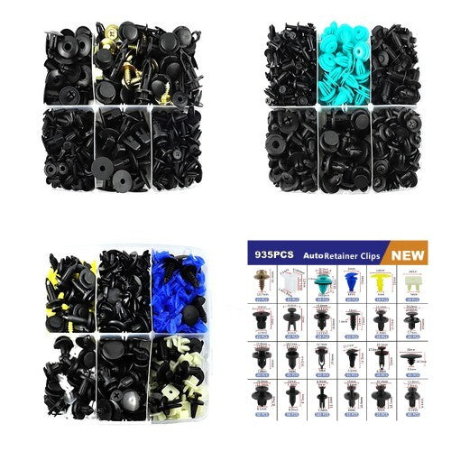 Automotive fastener clips, anti-collision clips, plastic rivets, 950 pieces, automatic fasteners, sales promotion S