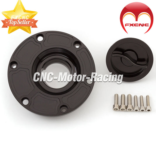 Motorcycle keyless gas cap fuel tank filler suitable for Daytona 675 2006-2007-2008