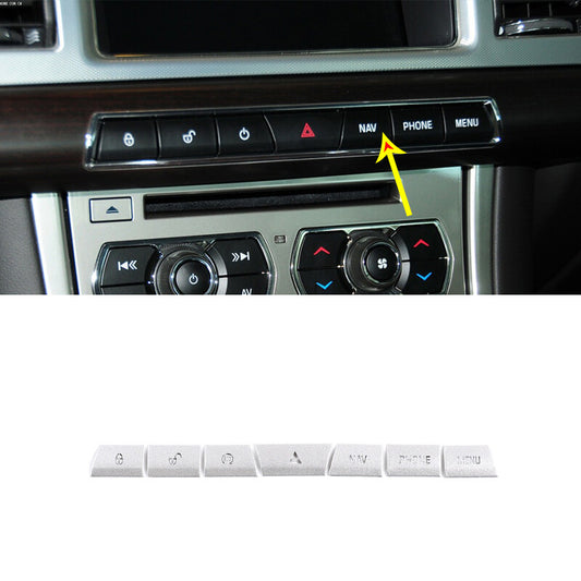 Carbon fiber frame decorative fiber optic navigation CD panel trim for Corvette C7 14-19