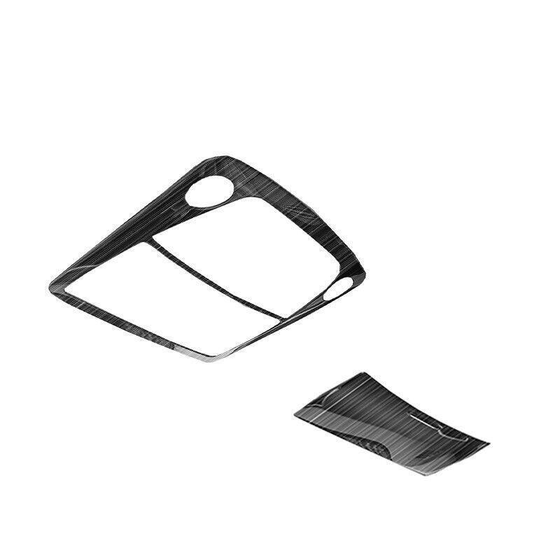 for Nissan Sentra 2013-2019 Black Titanium Front Reading Light Lamp Frame Trim