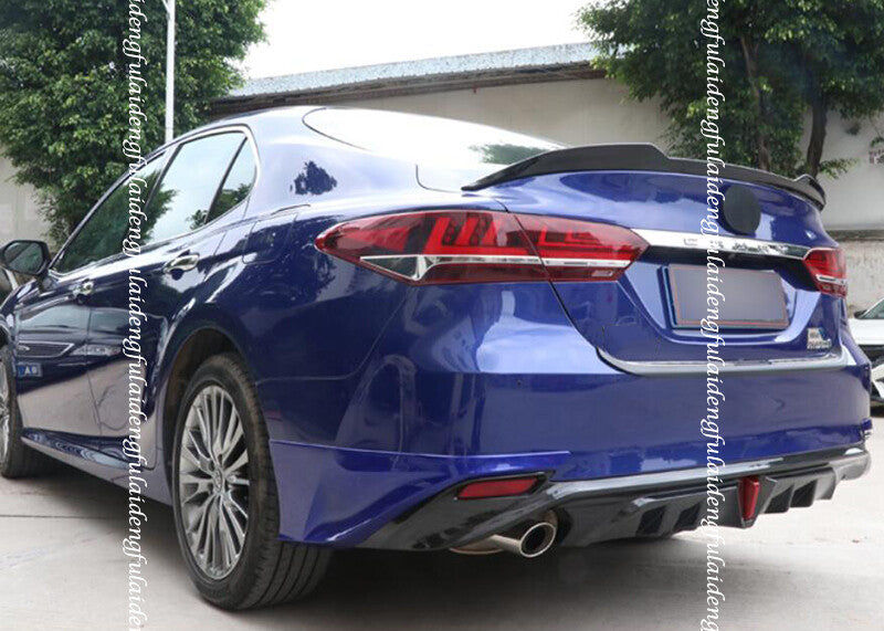 for Toyota for Camry 2018-23 Carbon fiber Duckbill Rear Trunk Spoiler Tail Wing Lip