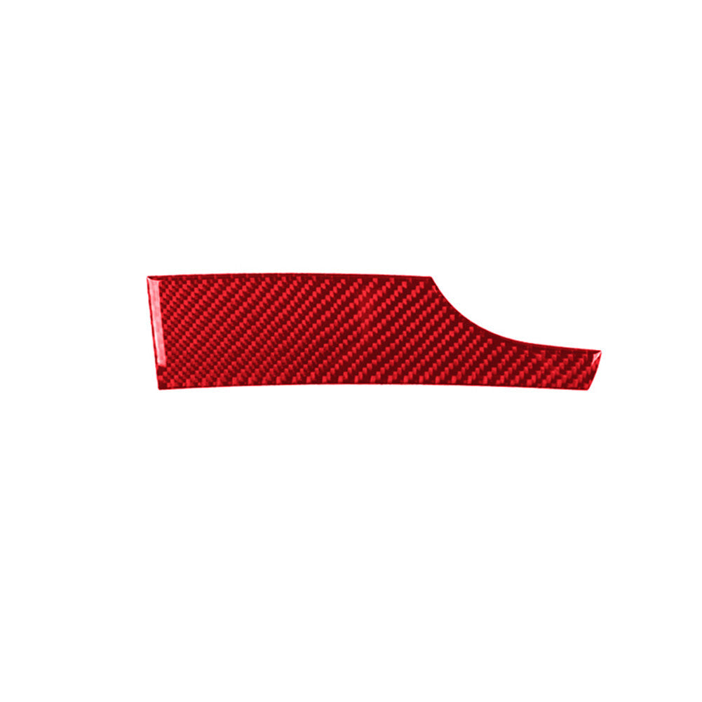 Red Carbon Fiber Interior Driver Side Dashboard Cover Trim for Acura TSX 2009-14