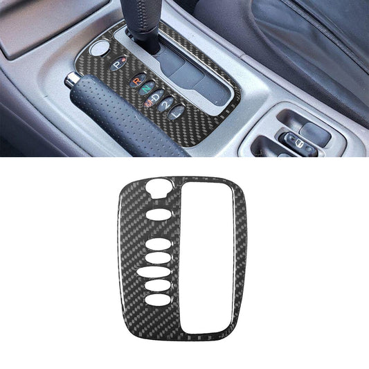 Carbon Fiber Center Console Gear Shift Panel Trim for Toyota Celica 2001-2005