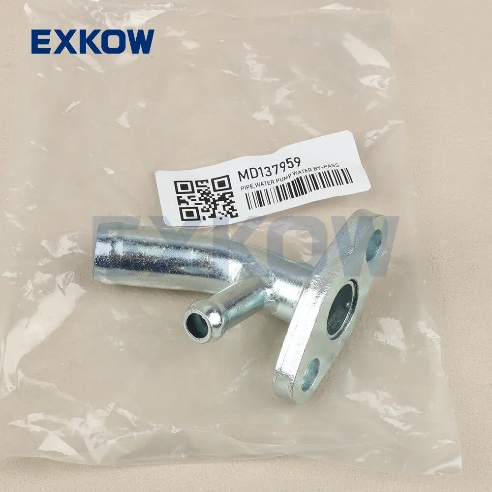 Water Pump Water By-Pass Pipe for Mitsubishi Pajero 6G72 3.0L 1991-2000 MD137959