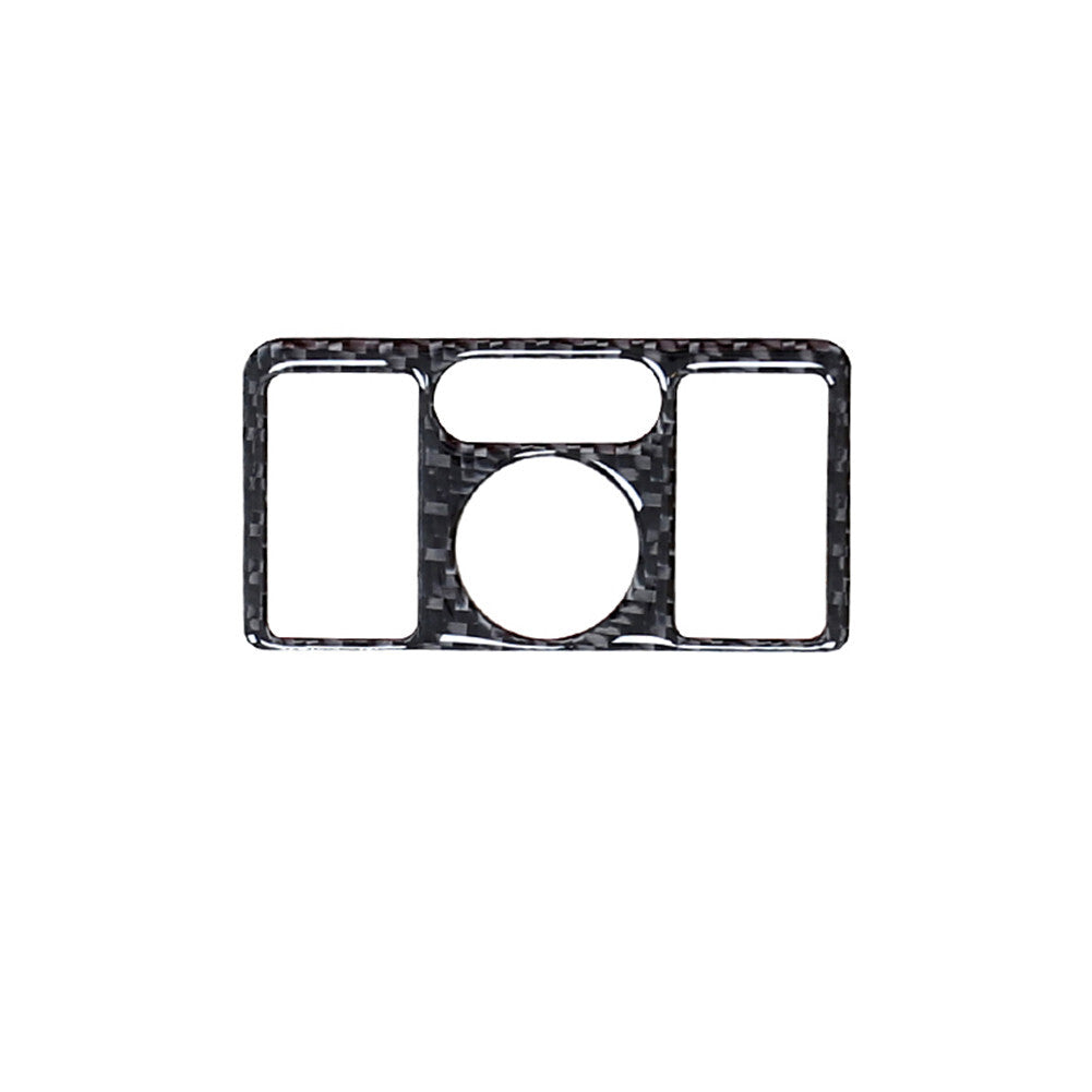 Carbon Fiber Driver Side Light Control Panel Cover Trim for Acura TL 2004-2008
